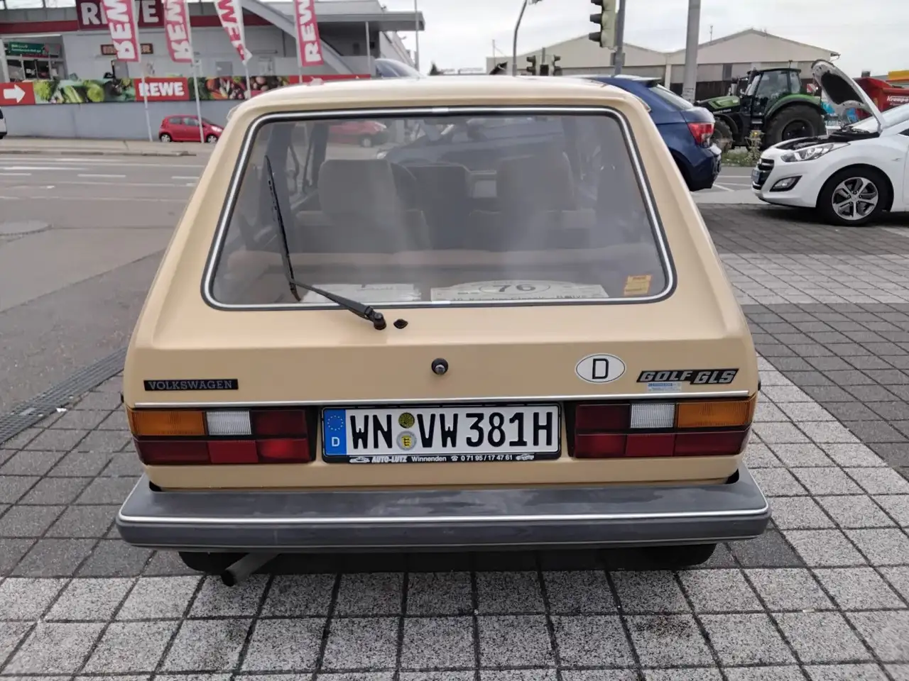 Volkswagen Golf I - GLS - H Zulassung - org. 78 500 KM, foto 7
