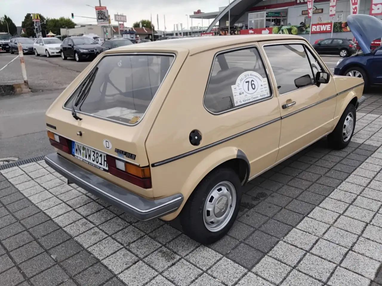 Volkswagen Golf I - GLS - H Zulassung - org. 78 500 KM, foto 6