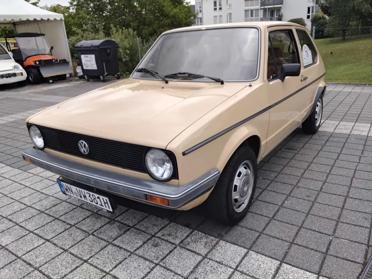 Volkswagen Golf I - GLS - H Zulassung - org. 78 500 KM, foto 2