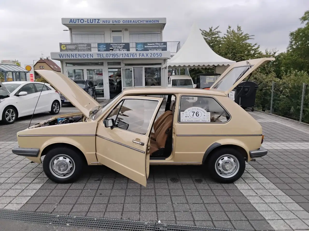 Volkswagen Golf I - GLS - H Zulassung - org. 78 500 KM, foto 9