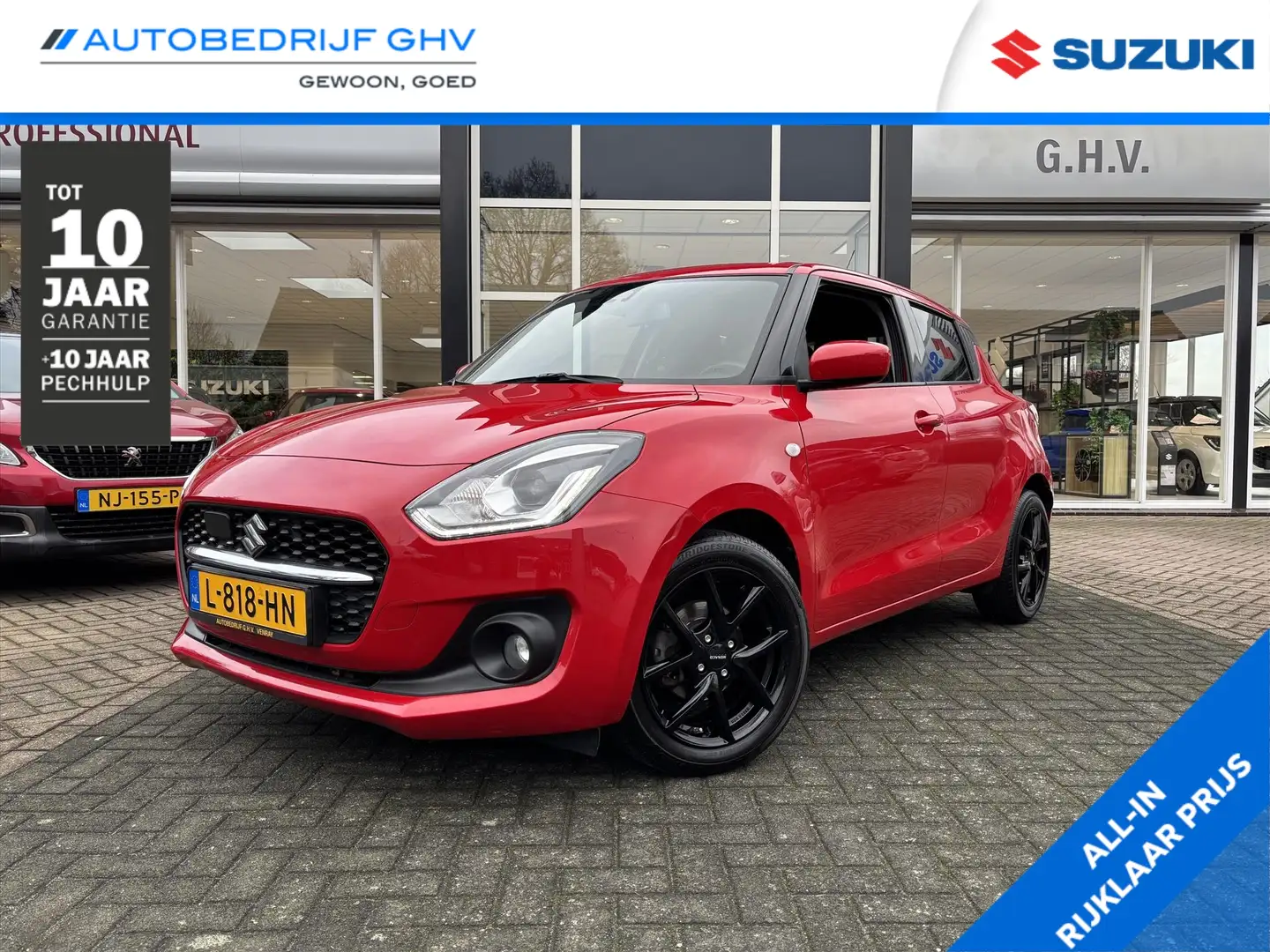 Suzuki Swift 1.2 DualJet 83pk Smart Hybrid Select Rot - 1