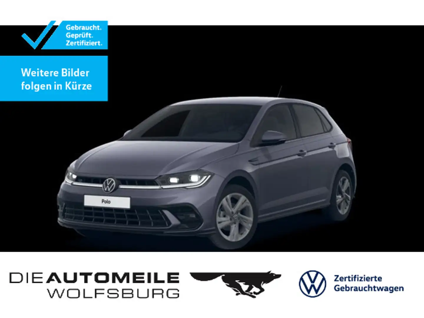 Volkswagen Polo VI 1.0 TSI OPF R-Line Gris - 1