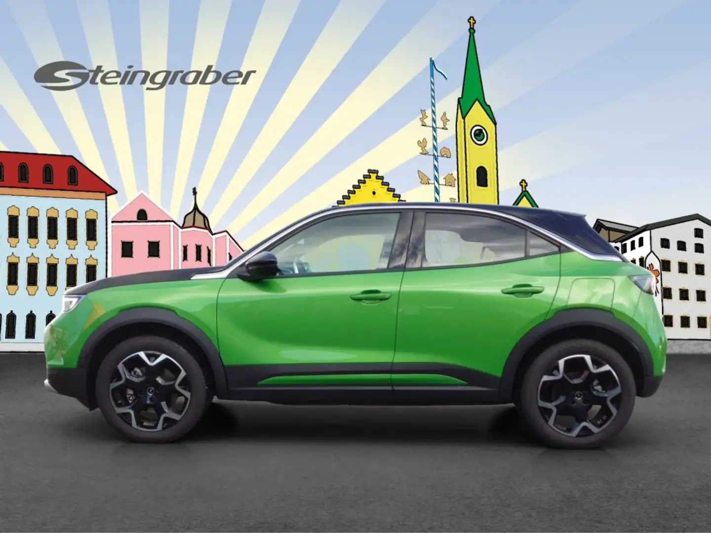 Opel Mokka-E Ultimate (B/B) Grün - 2