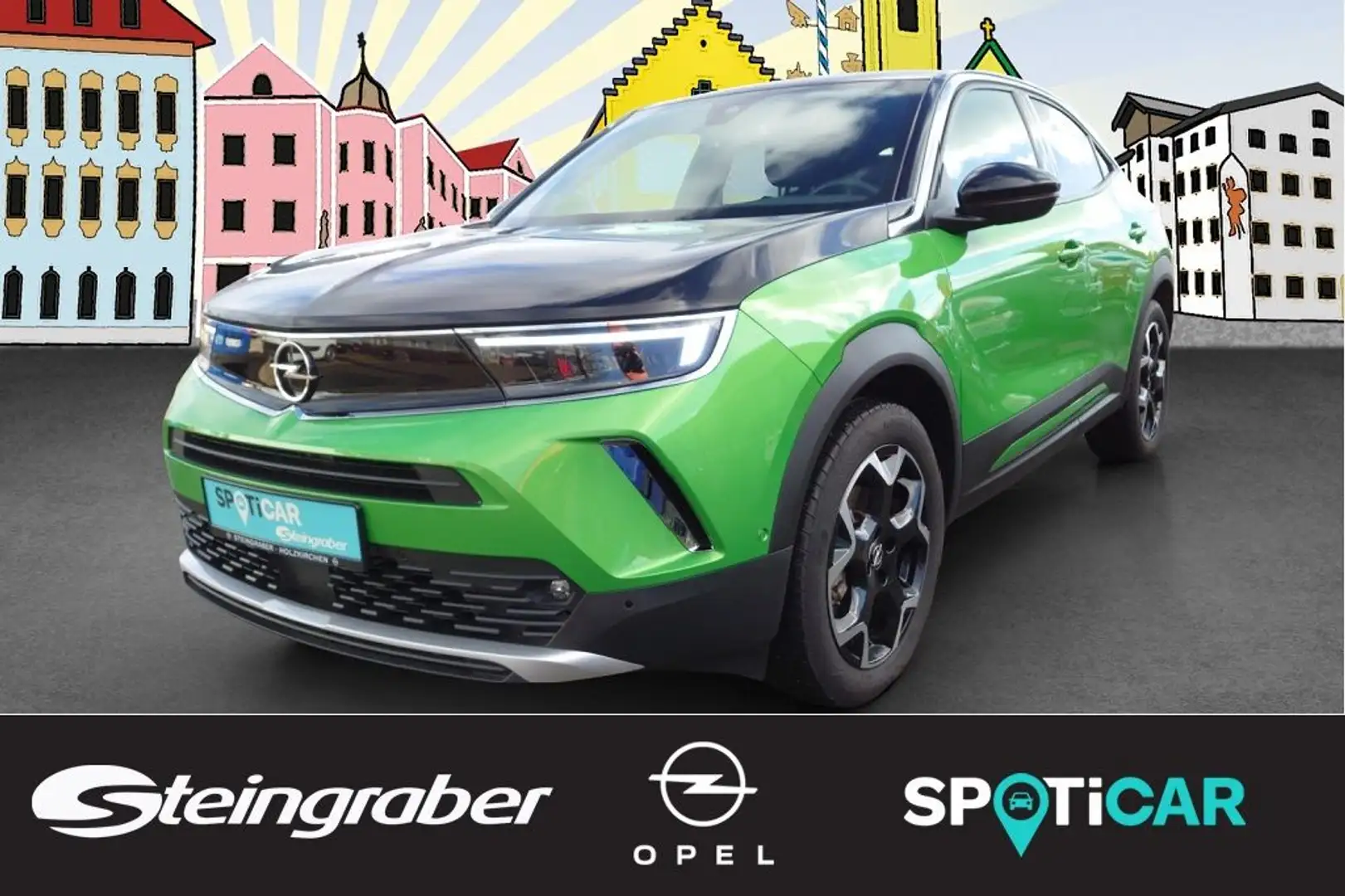 Opel Mokka-E Ultimate (B/B) Grün - 1