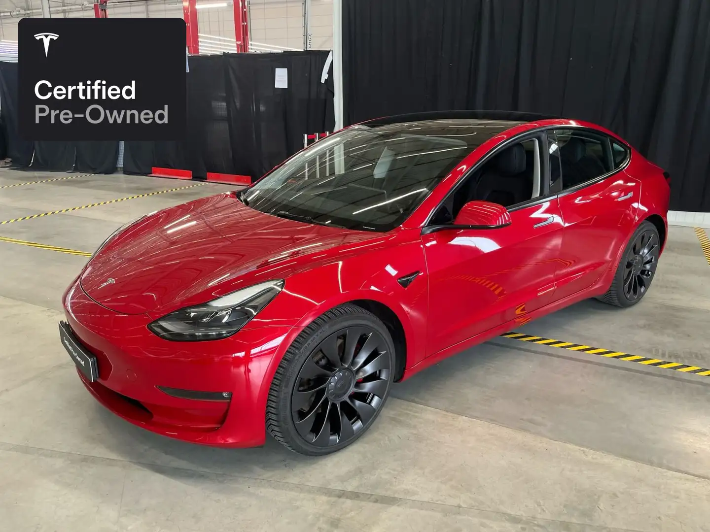 Tesla Model 3 Performance “Certified Pre-Owned” Rojo - 1