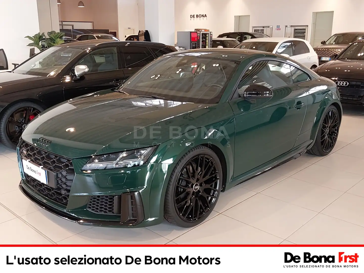 Audi TTS coupe 2.0 tfsi sport attitude quattro 320cv s-tron Verde - 1