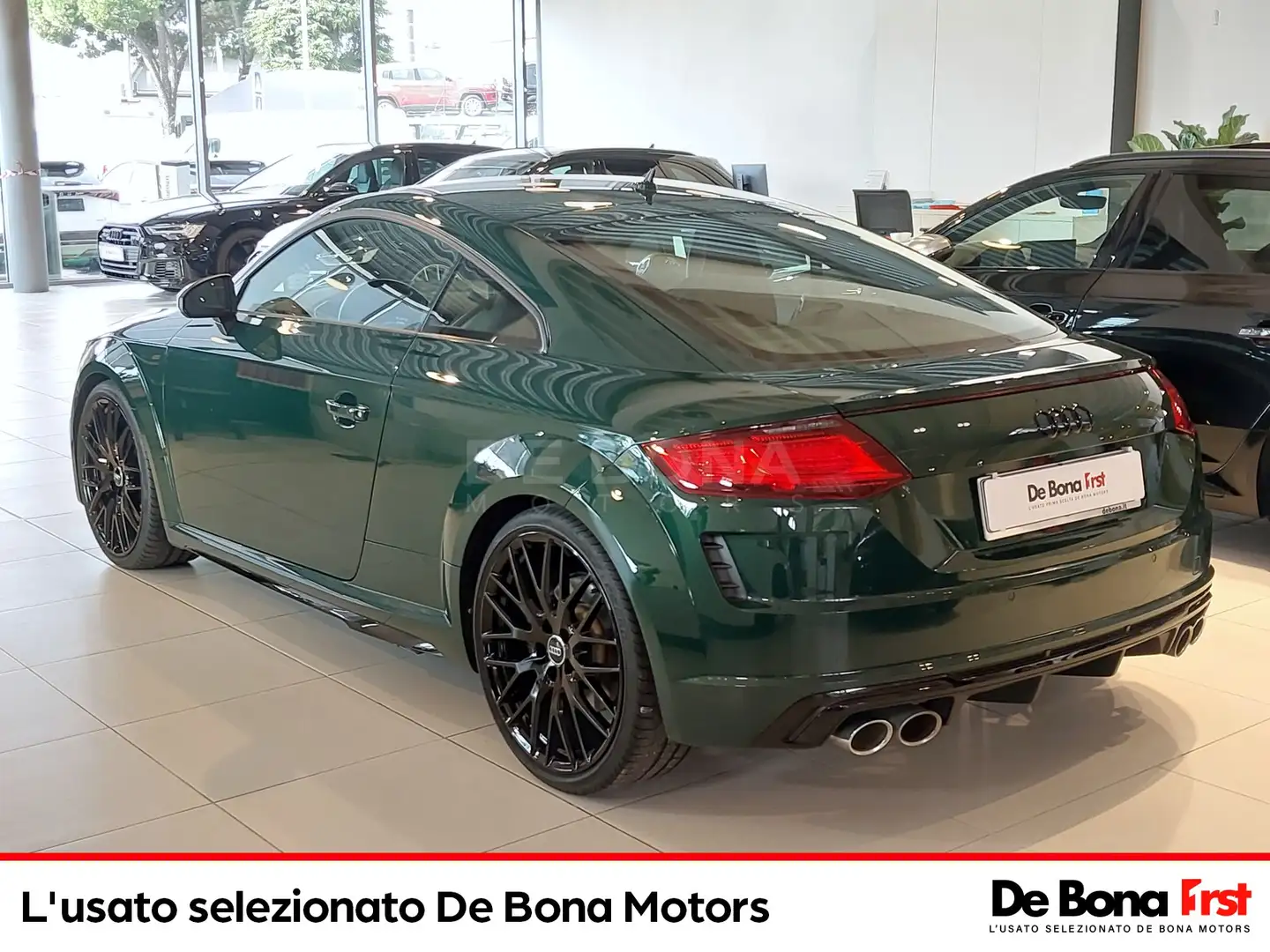 Audi TTS coupe 2.0 tfsi sport attitude quattro 320cv s-tron Verde - 2