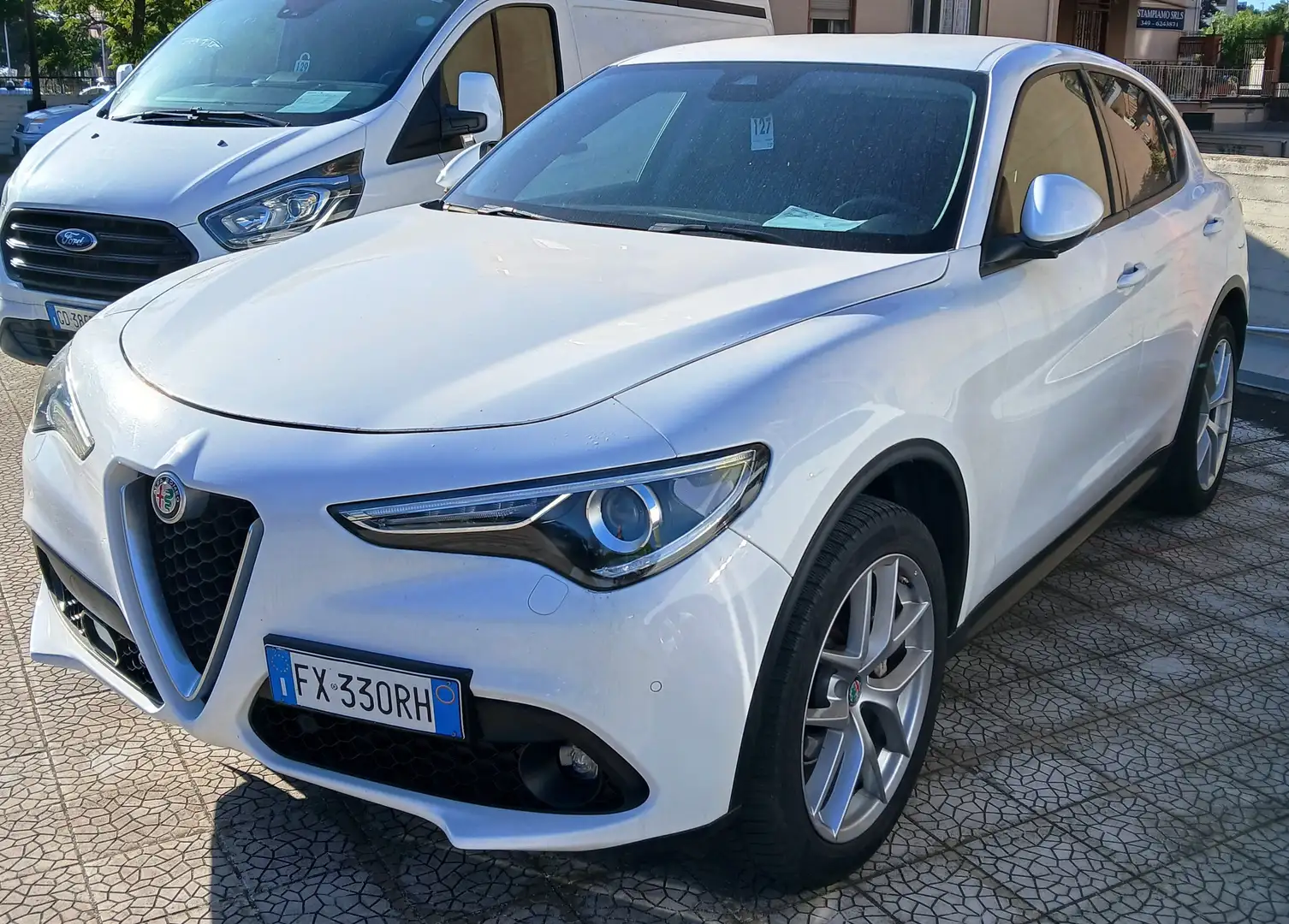 Alfa Romeo Stelvio Stelvio 2.2 t Executive Q4 210cv auto Blanc - 1