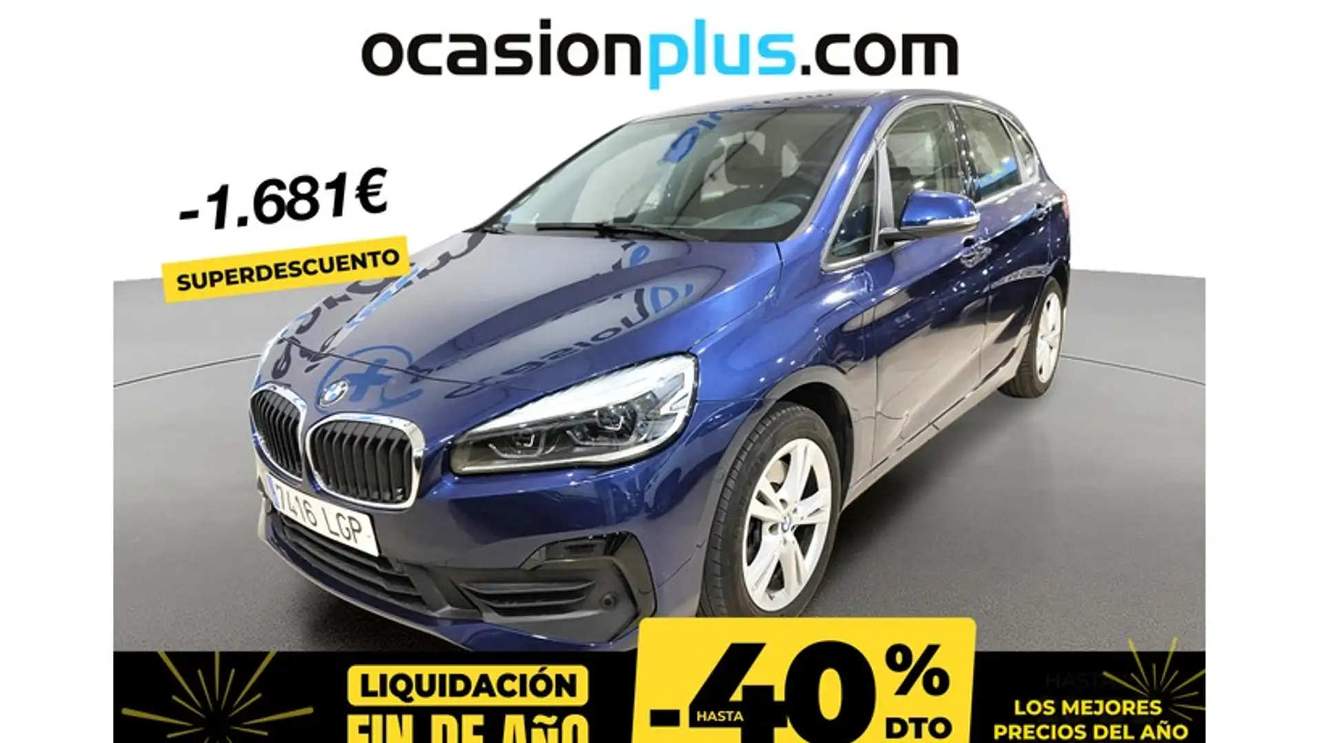 BMW 225 225xe iPerformance Active Tourer Bleu - 1