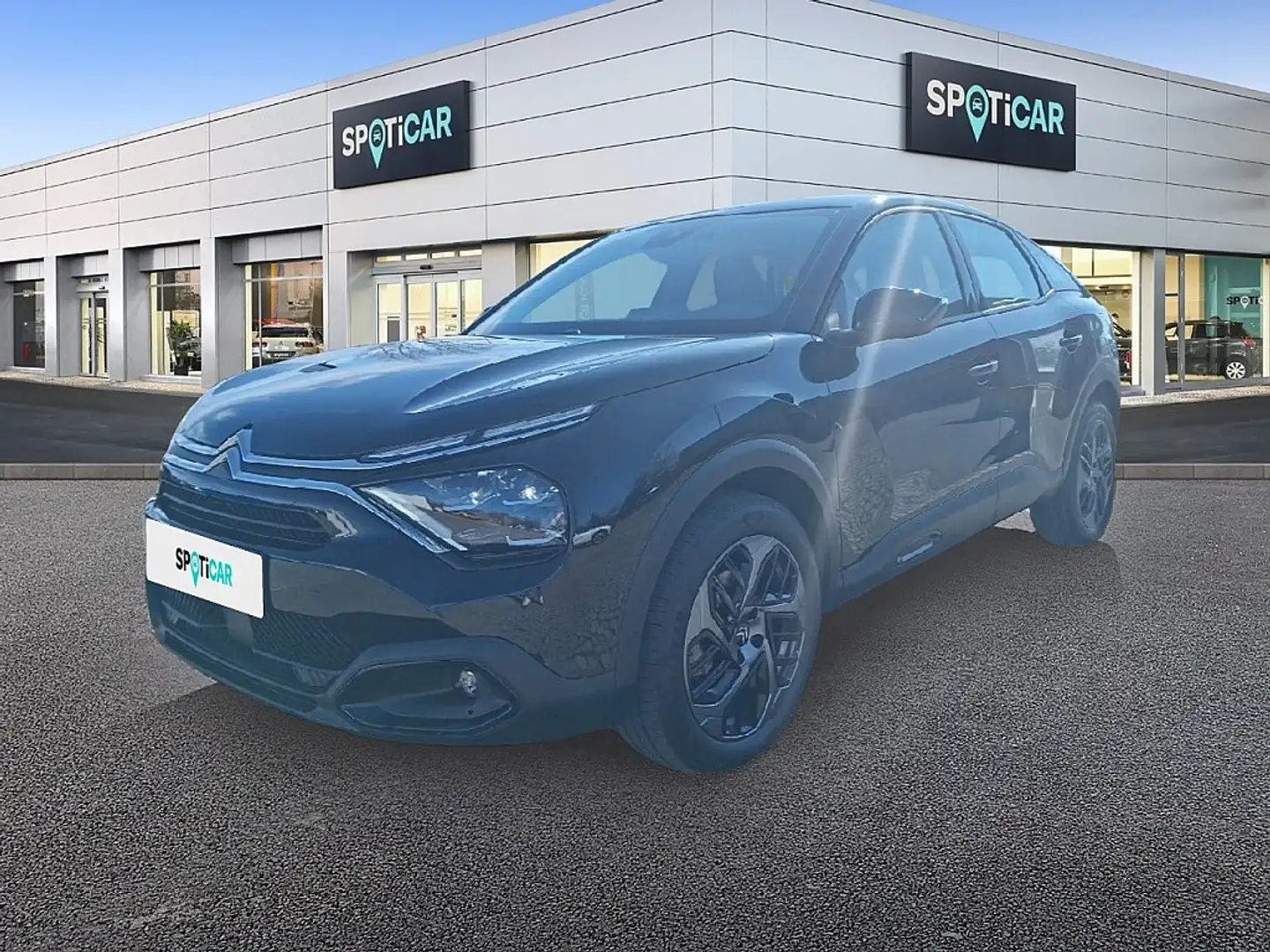 Citroen C4 PureTech 130 S&S 6-Gang-Manuell Plus Zwart - 1