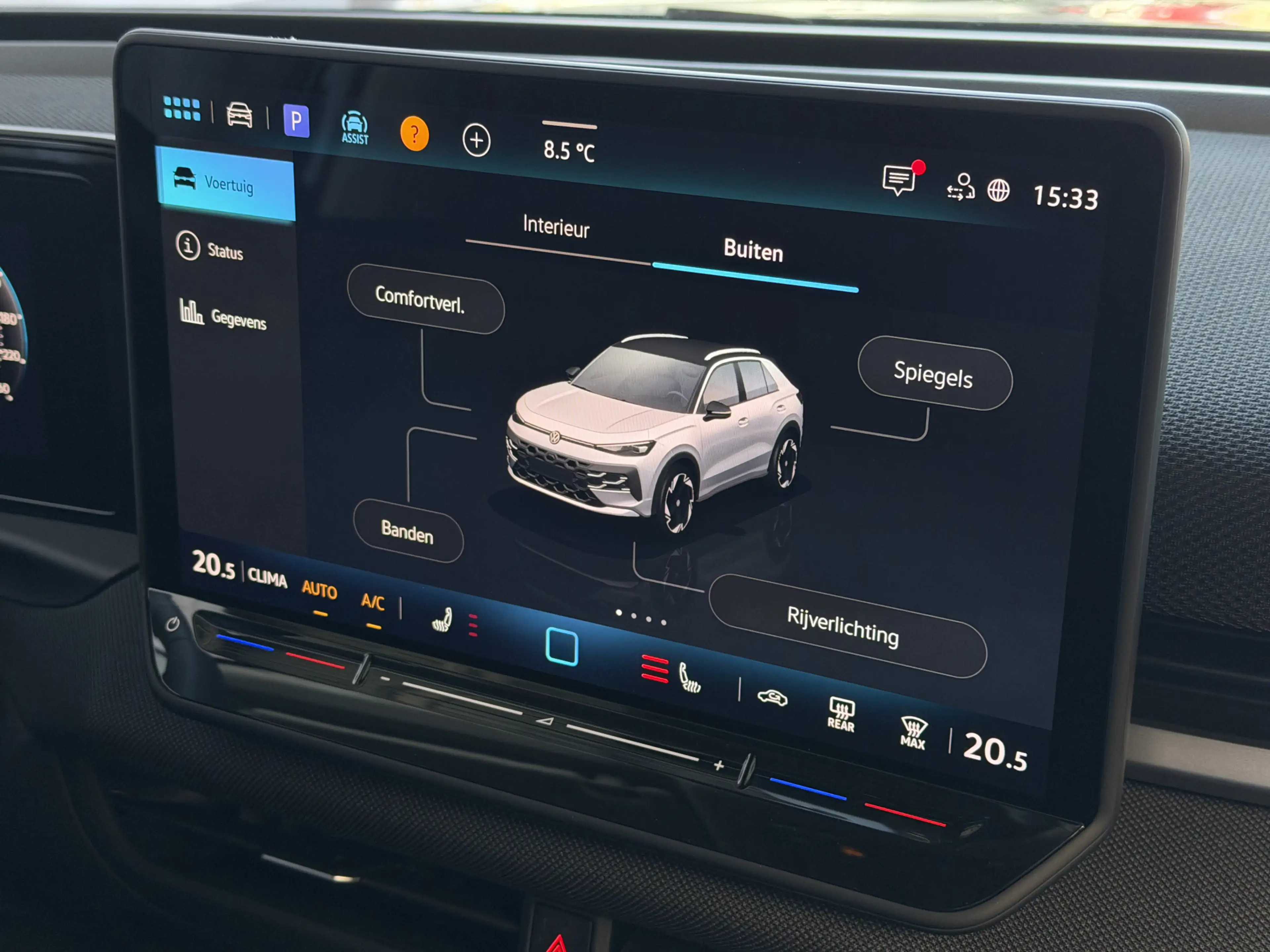 Volkswagen T-Roc NW MODEL 2026 1.5 eTSI 150PK CAMERA STOEL/STUUR VE — photo 36