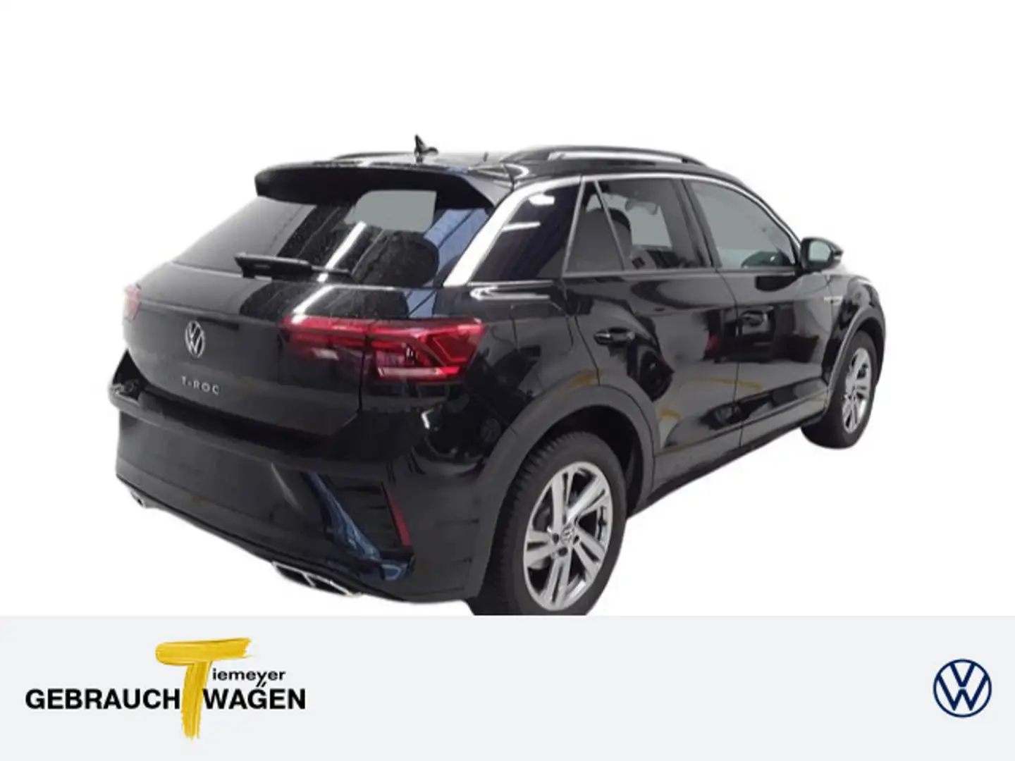 Volkswagen T-Roc 1.5 TSI R-LINE NAVI KEYLESS eKLAPPE Schwarz - 1