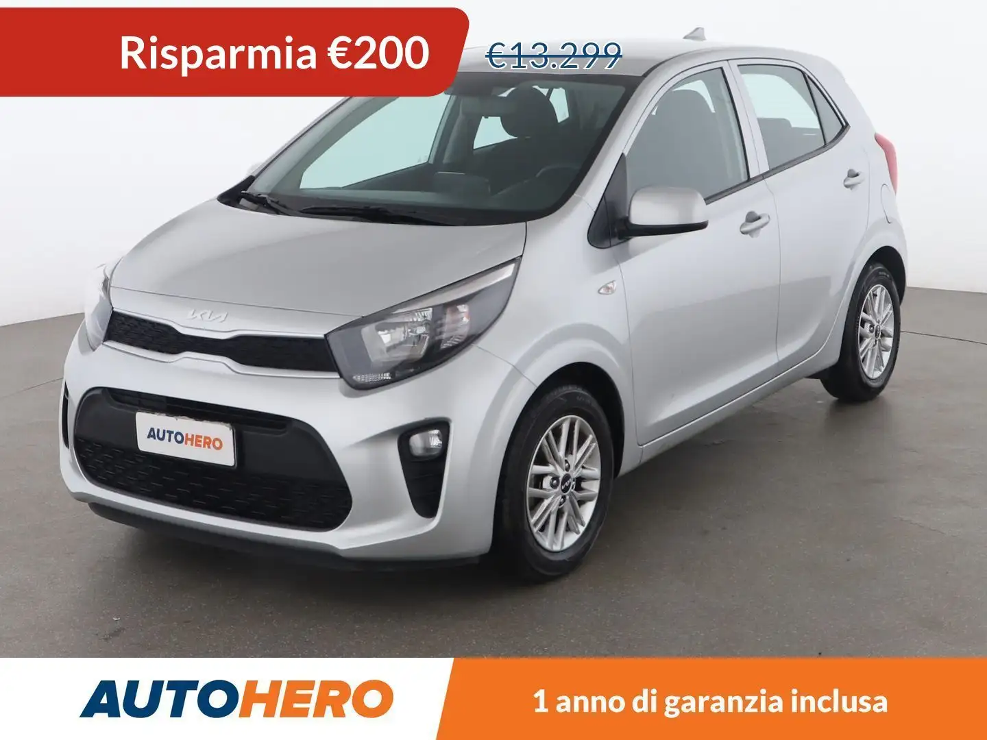 Kia Picanto 1.0 Urban Stříbrná - 1