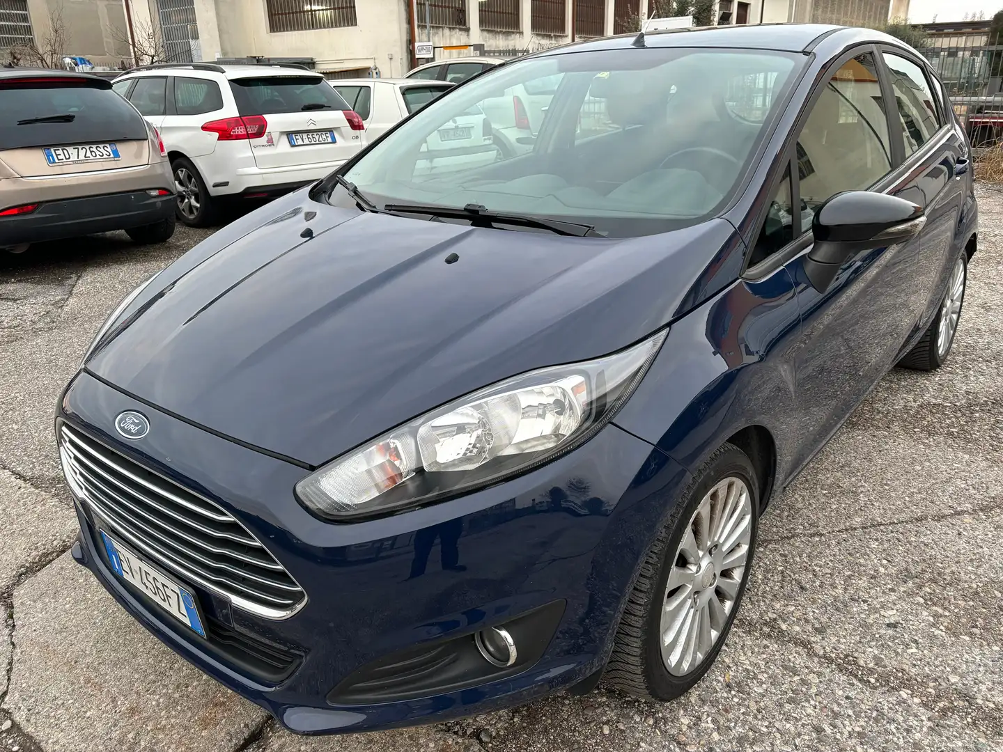 Ford Fiesta 5p 1.5 tdci Titanium 75cv 2014 Bleu - 1