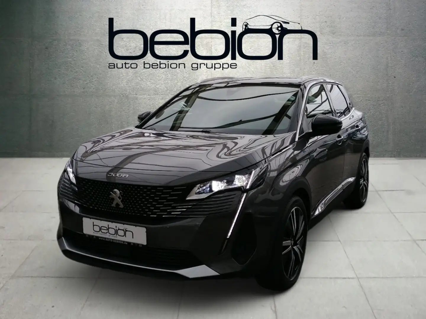 Peugeot 3008 Hybrid 225 (Plug-In) e-EAT8 GT Pack Pano Gris - 1