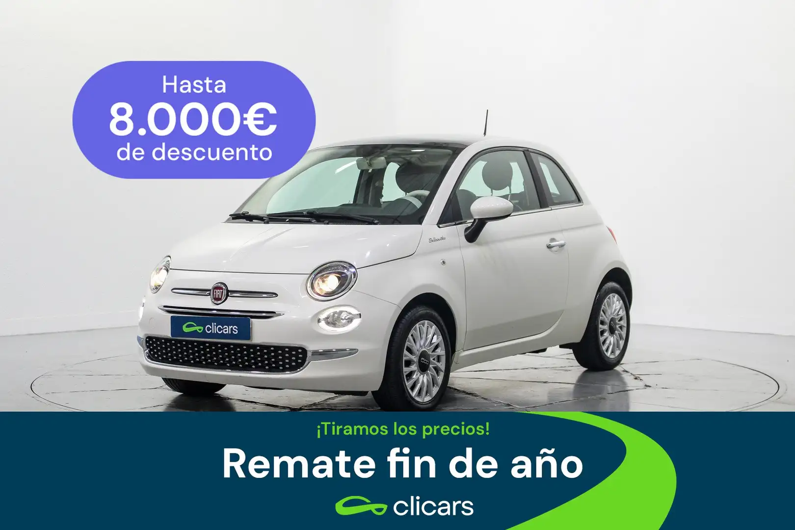 Fiat 500 1.0 Hybrid Dolcevita 52kW Blanco - 1