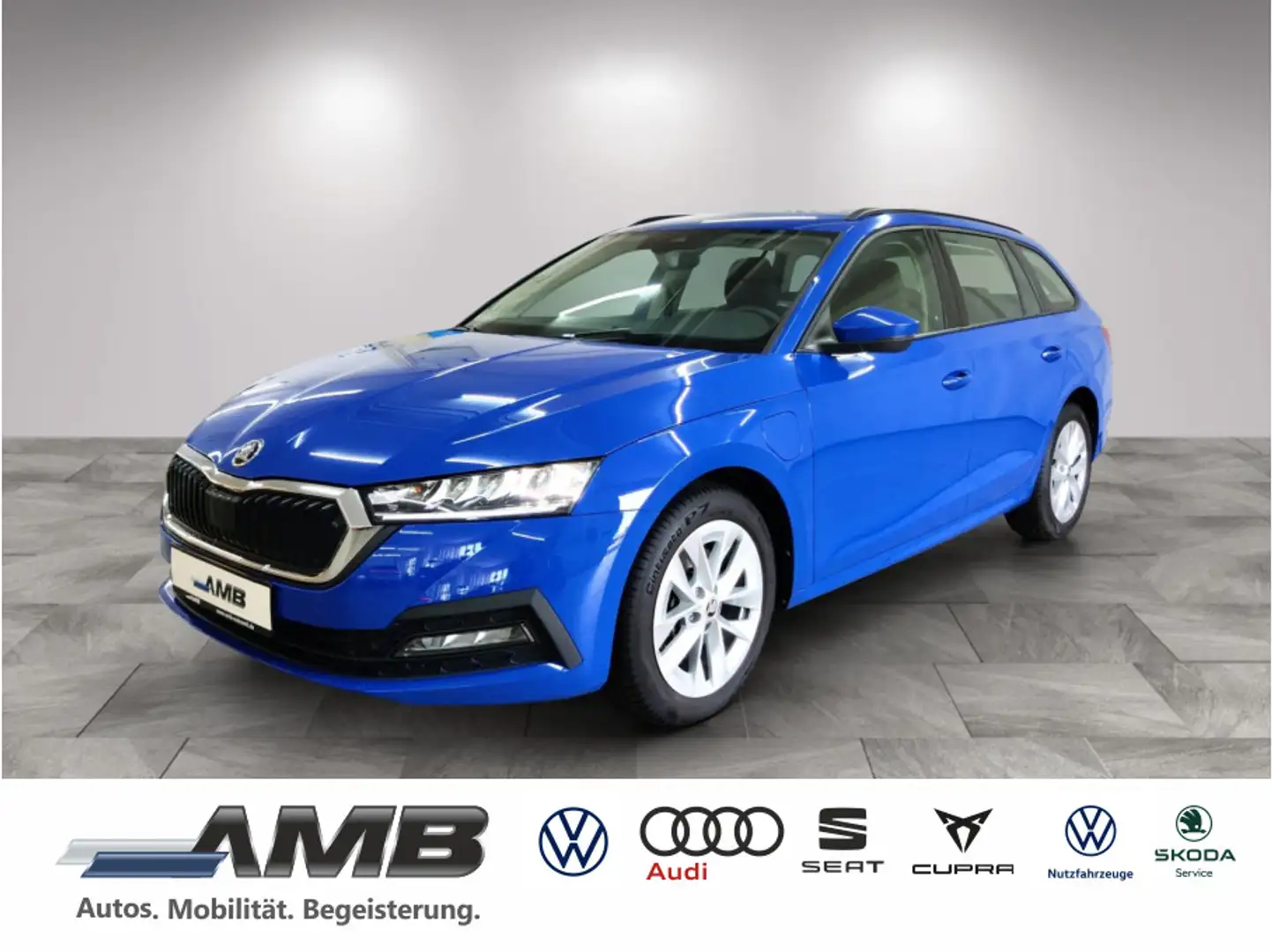 Skoda Octavia Combi Ambition 1.4 TSI iV AHK/vC/Sitzhzg Blau - 1
