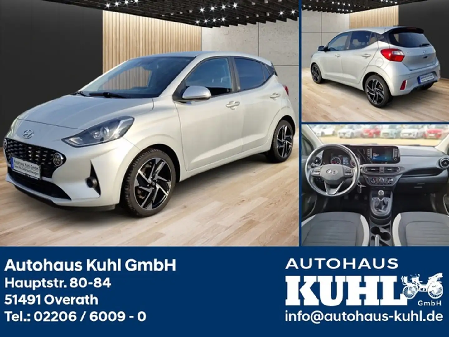 Hyundai i10 1.0 M/T Edition 30+ Navi,R-Cam,Klima Silber - 1