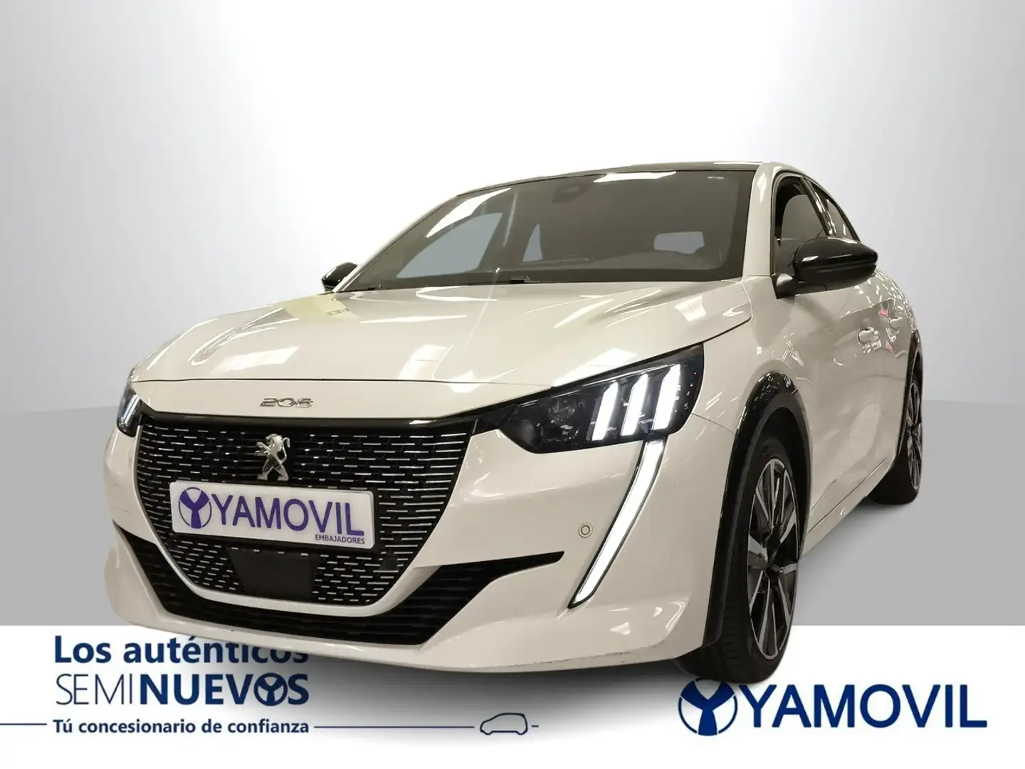 Peugeot 208 1.2 Puretech S&S GT EAT8 100 Blanc - 1
