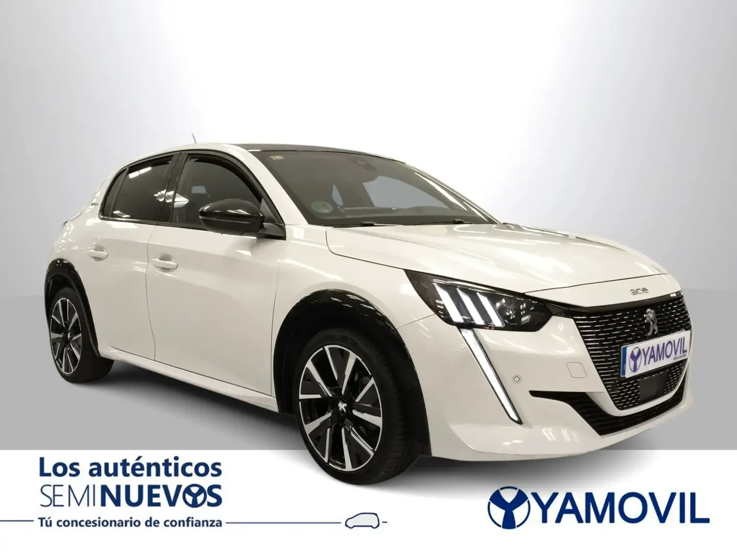 Peugeot 208 1.2 Puretech S&S GT EAT8 100 Blanc - 2