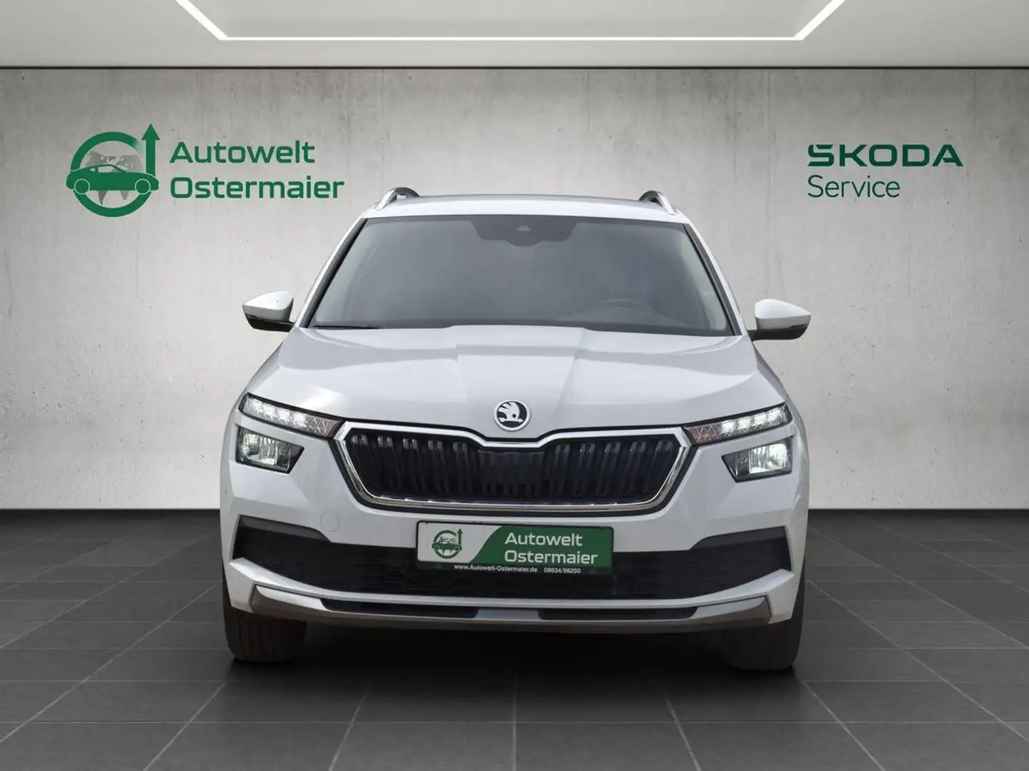 Skoda Kamiq 1.0 TSI Ambition*Climatr.*AHK*Kamera* Weiß - 2
