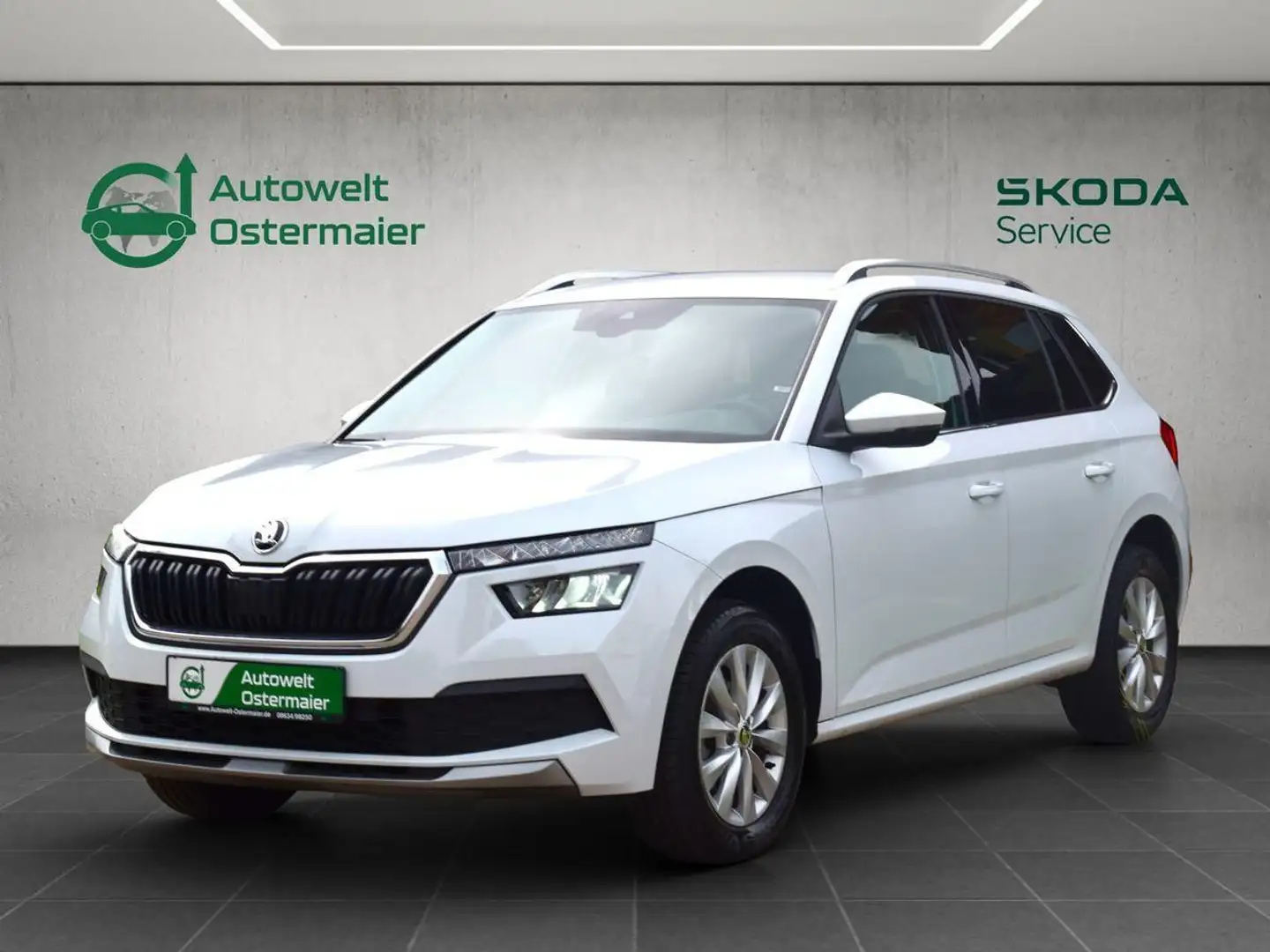 Skoda Kamiq 1.0 TSI Ambition*Climatr.*AHK*Kamera* Weiß - 1