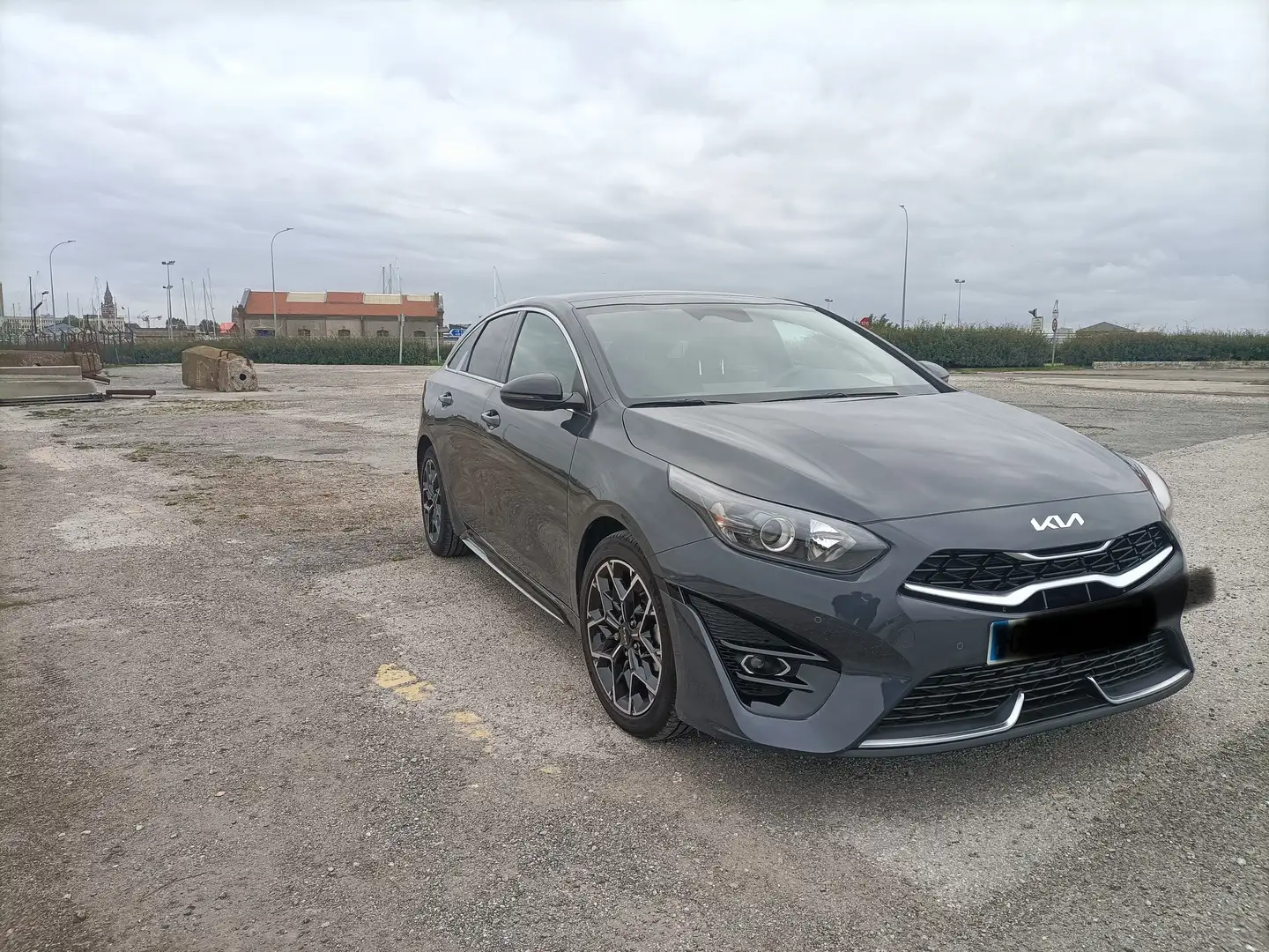 Kia ProCeed / pro_cee'd PROCEED 1.4 T-GDI 140 ch ISG DCT7 GT Line Gris - 1