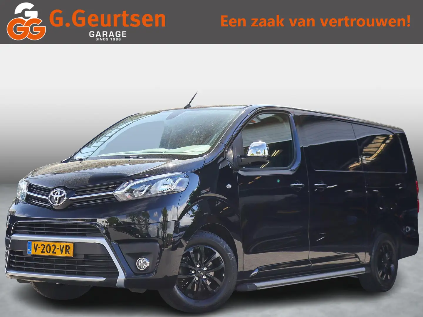 Toyota Proace Worker Long 2.0 D-4D Professional, Dubbele Schuifd Zwart - 1