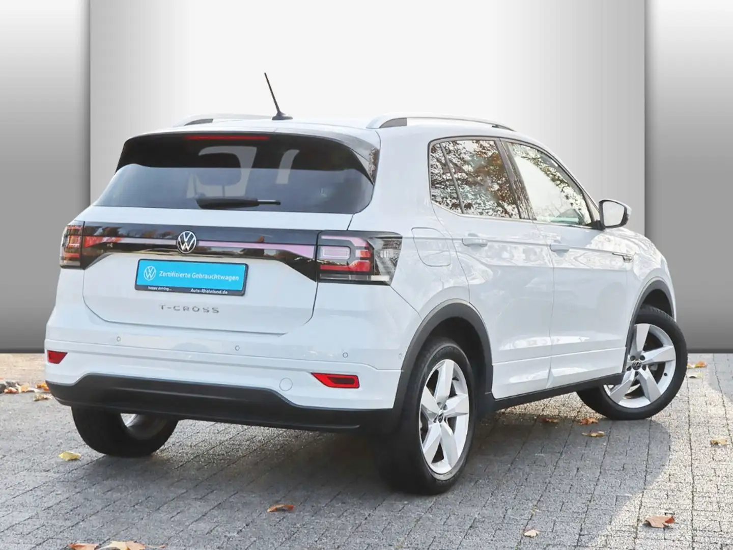 Volkswagen T-Cross Style R-Line 1.0 TSI LED/ACC/SITZHZ./PARKLENK/RADI Blanc - 2