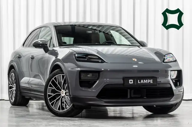 Porsche Macan 4 Electric Slate Grey Neo / Chalk Volleder Matrix