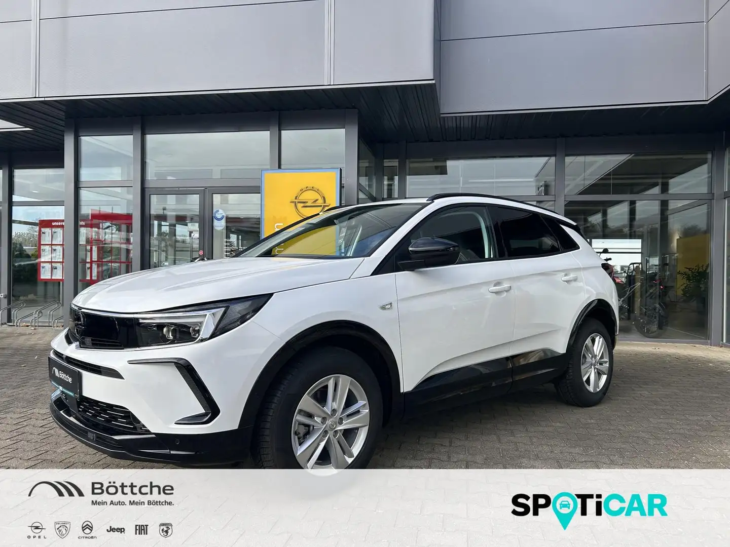 Opel Grandland AT8/LED/360 Kamera/Assistenzsys/ 6,99% Finanzierun Blanc - 1