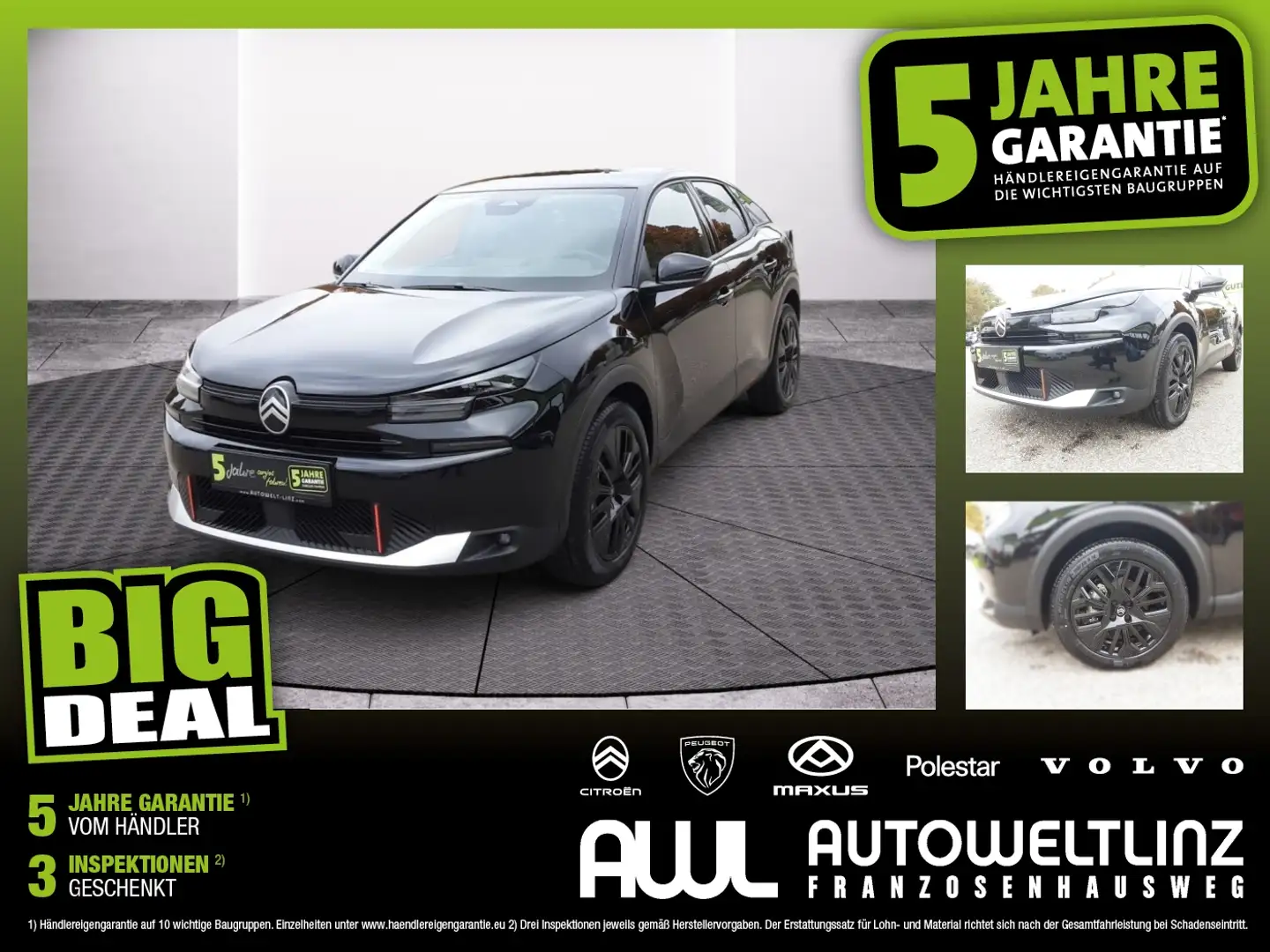 Citroen C4 MHEV 145 PS Aut. Collection Schwarz - 1