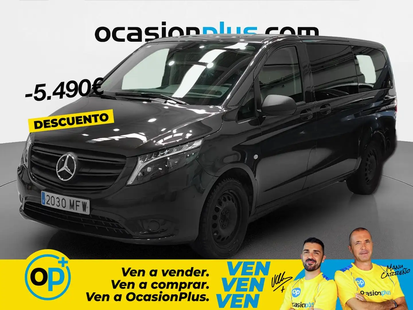 Mercedes-Benz Vito Tourer 116 CDI Pro Larga 9G-Tronic Gris - 1