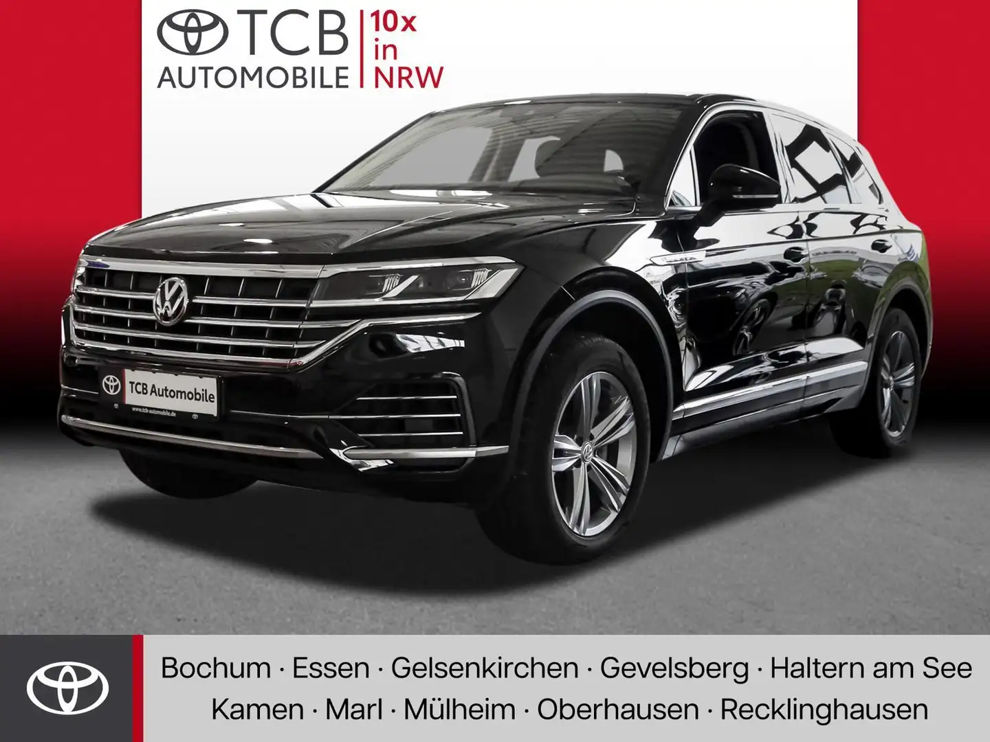 Volkswagen Touareg 3.0 V6 TDI Elegance NAVI SHZ PDC KLIMA BT Noir - 1