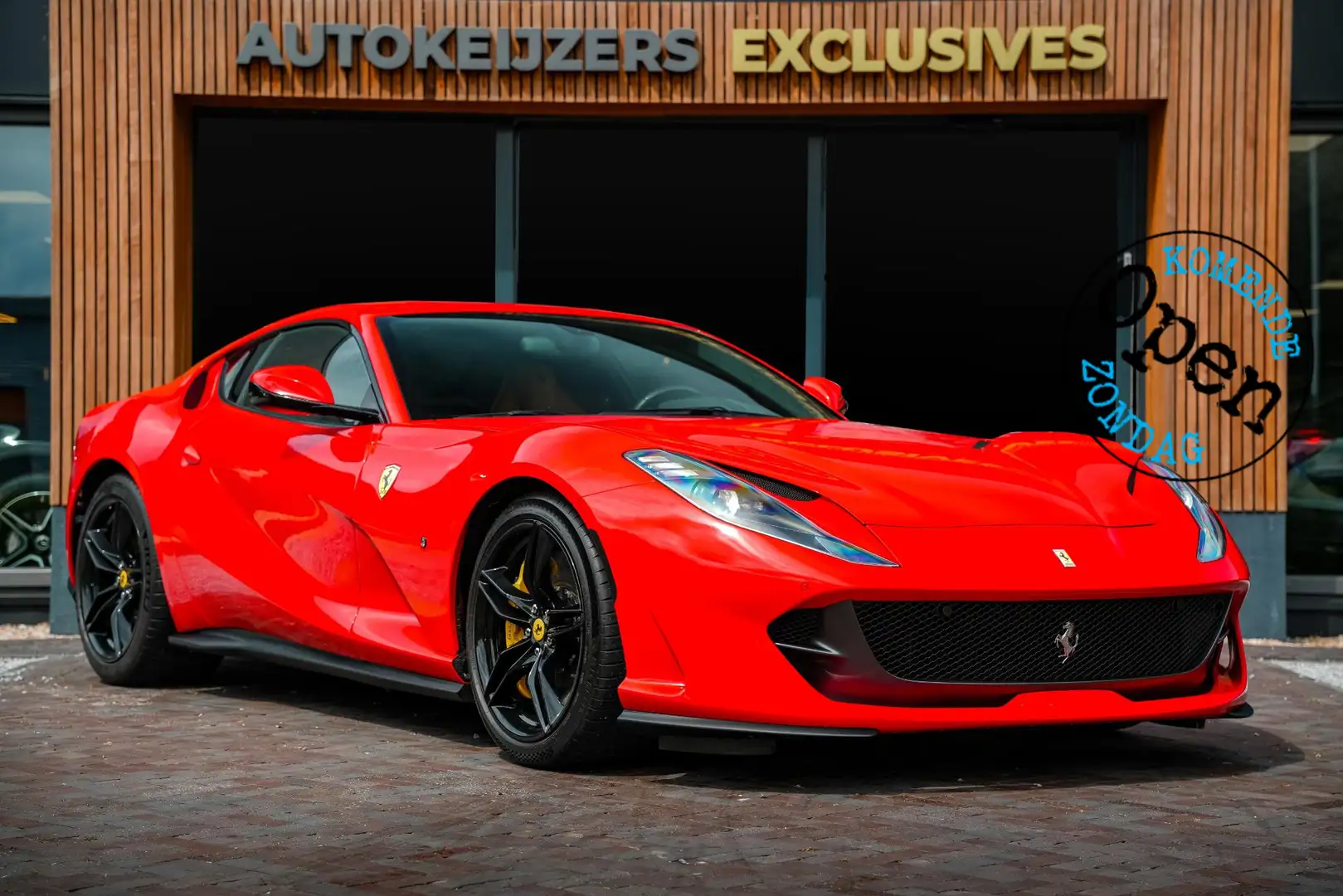 Ferrari 812 6.5 V12 Superfast HELE Keramisch Carbon Alcantara Rood - 1