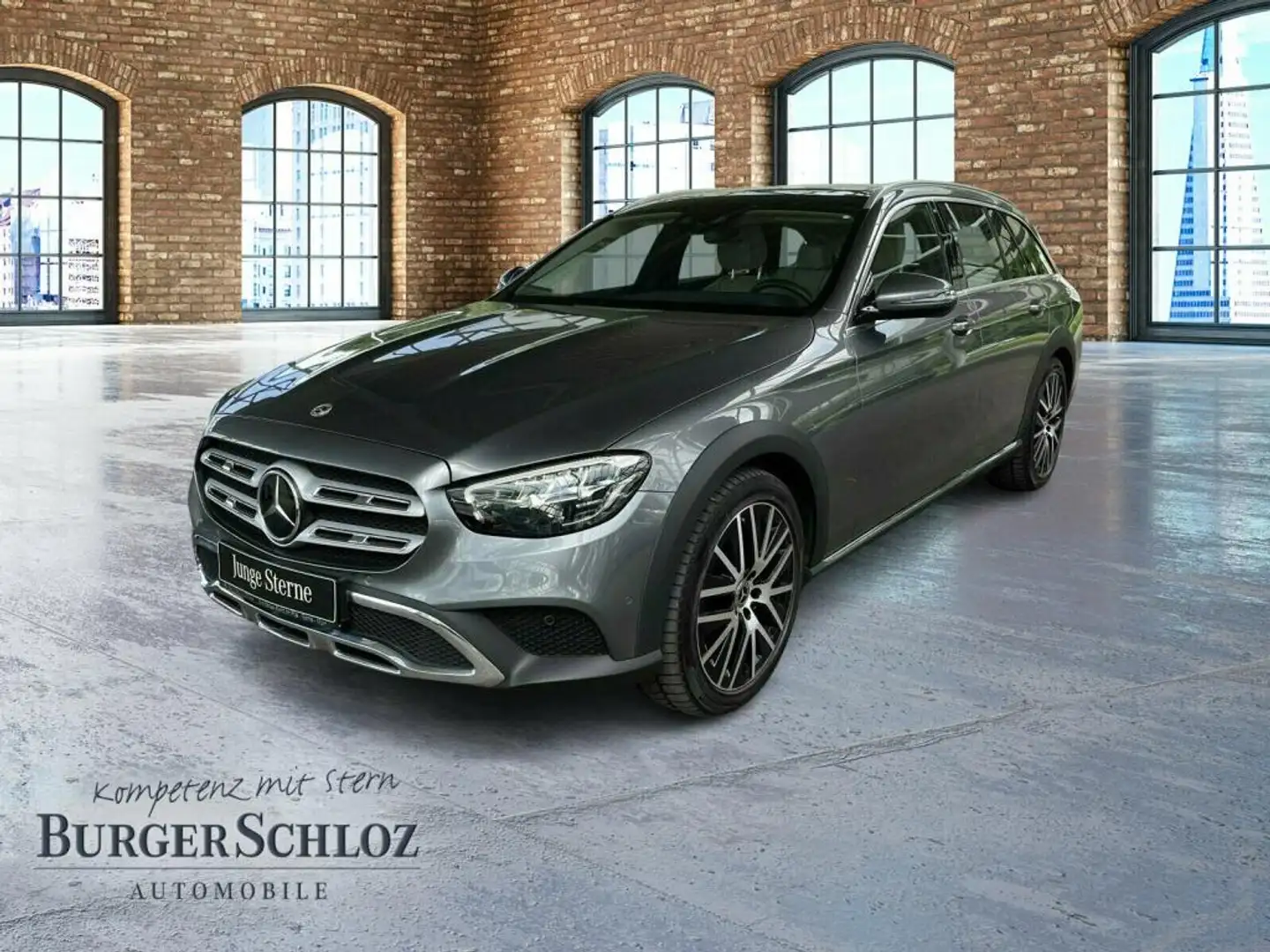 Mercedes-Benz E 400 d 4MATIC T-Modell All-Terrain Pano HUD LM Gris - 1