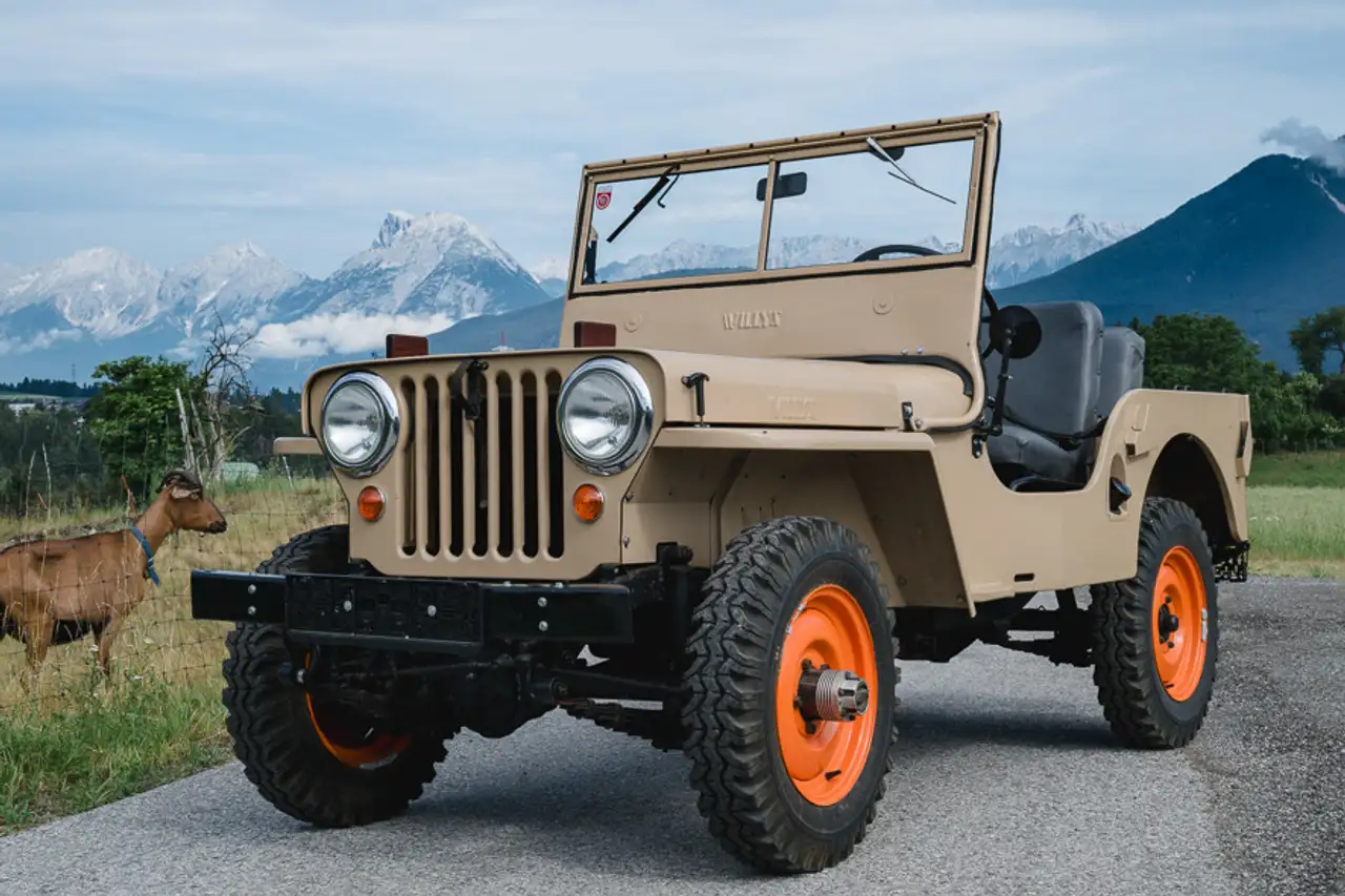 Jeep CJ-3 Willys CJ-2A 1947, foto 4