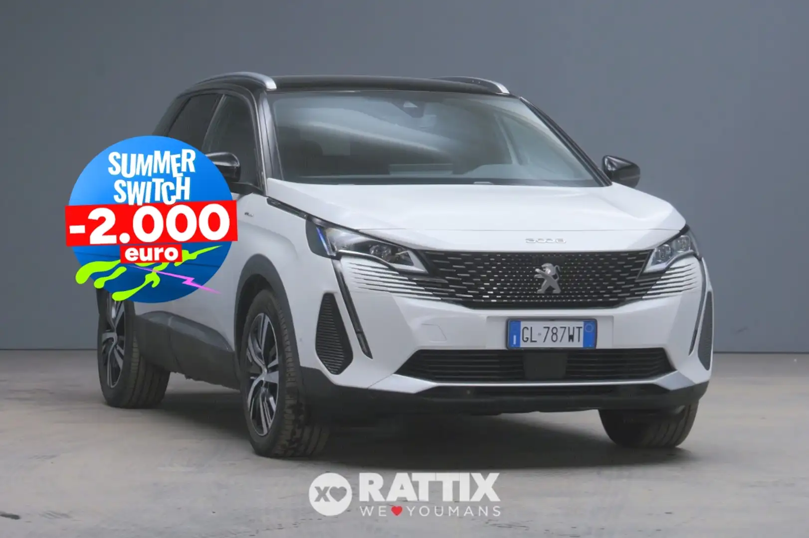 Peugeot 3008 1.6 Hybrid4 Phev 300CV GT e-EAT8 Wit - 1
