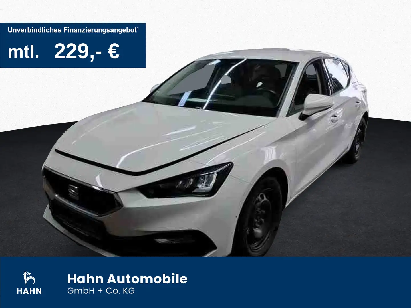 SEAT Leon 2.0TDI DSG Style LED Nav AHK Parklenk Sitzh Weiß - 1