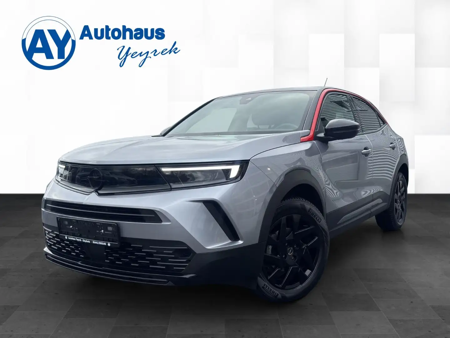 Opel Mokka 1.2 GS Line Automatik *App*LED*CAM*PDC* Grau - 1