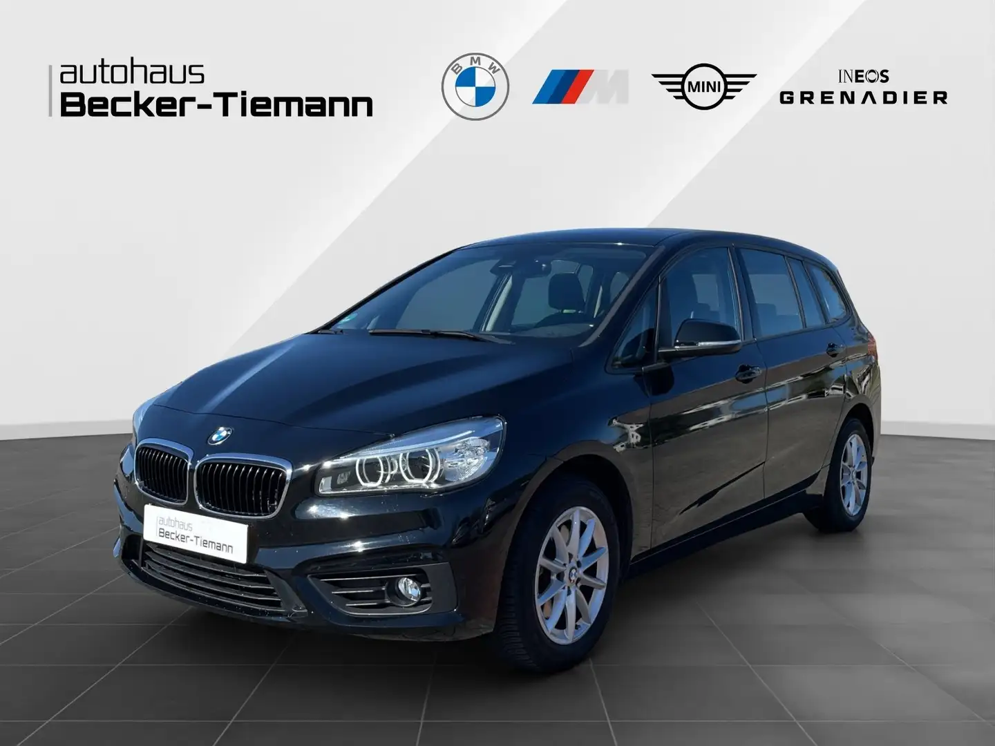 BMW 218 d Gran Tourer Navi | Sitzheiz. | Klima | AHK | PDC Schwarz - 1