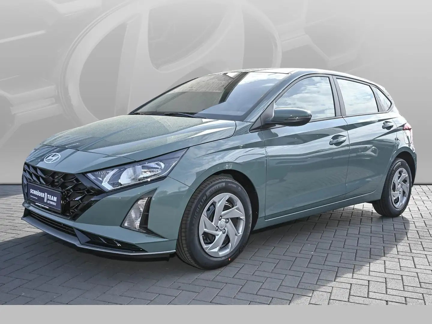 Hyundai i20 1.0 T-GDI Select NAVI/PDC/RFK Verde - 1