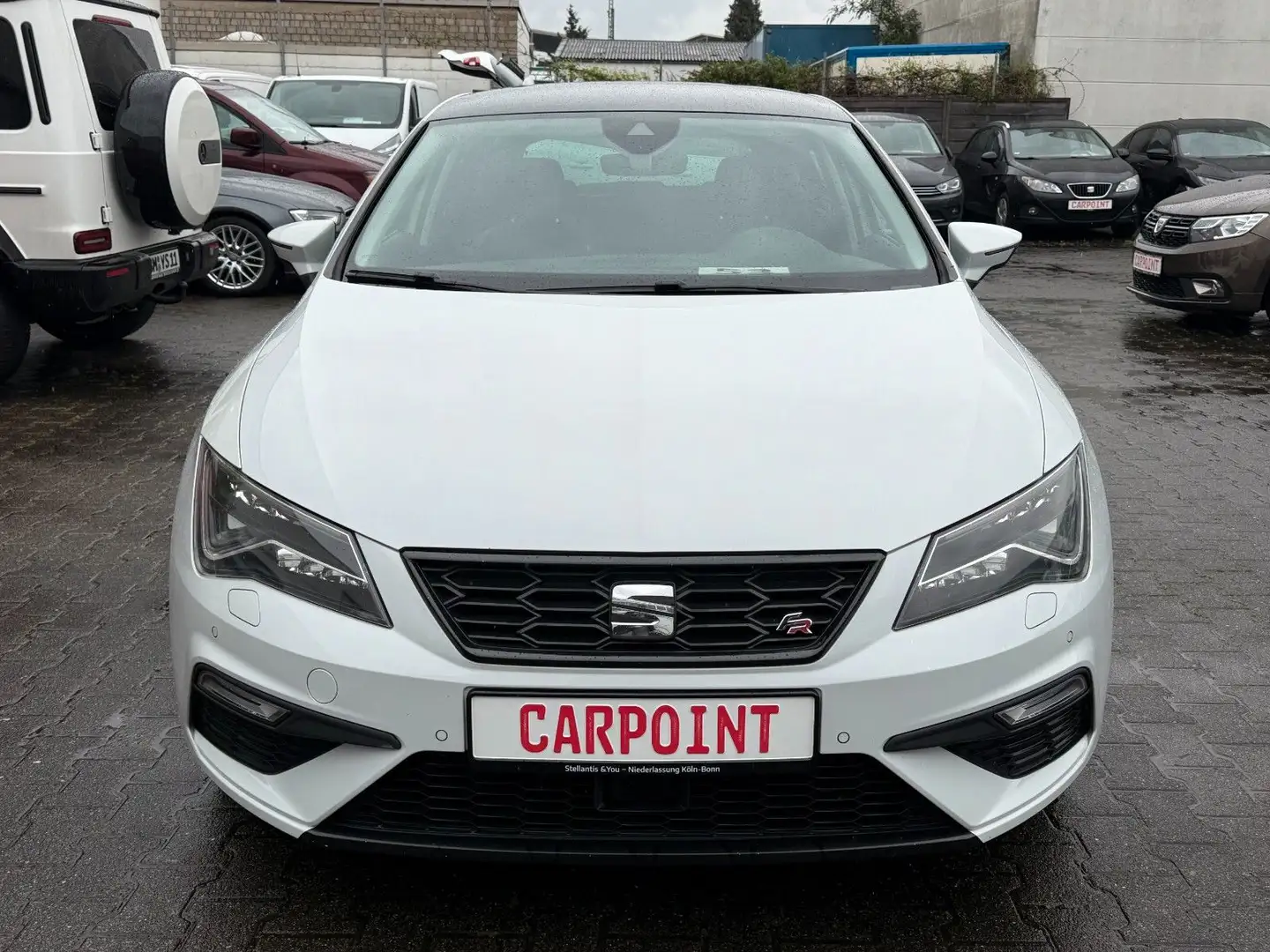 SEAT Leon FR KLIMA/NAVI/TEILLEDER/PDC/LED/SHZ Weiß - 2