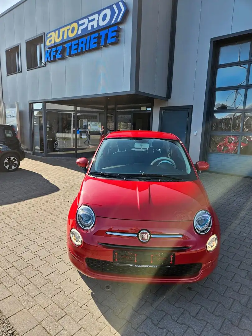 Fiat 500 Club Mild Hybrid Car Play Klima Tempomat Rouge - 2