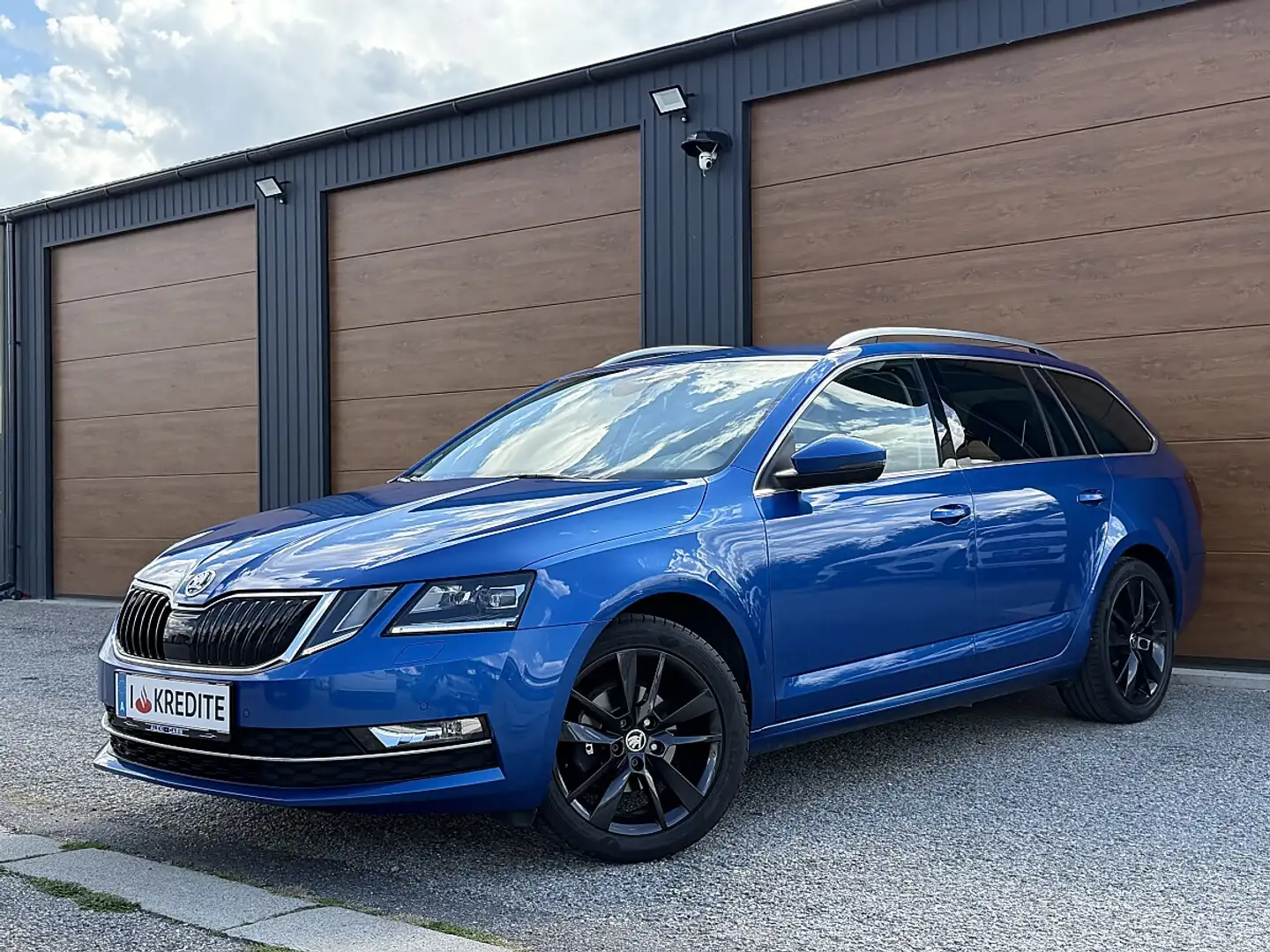 Skoda Octavia TDI DPF Style Blau - 2
