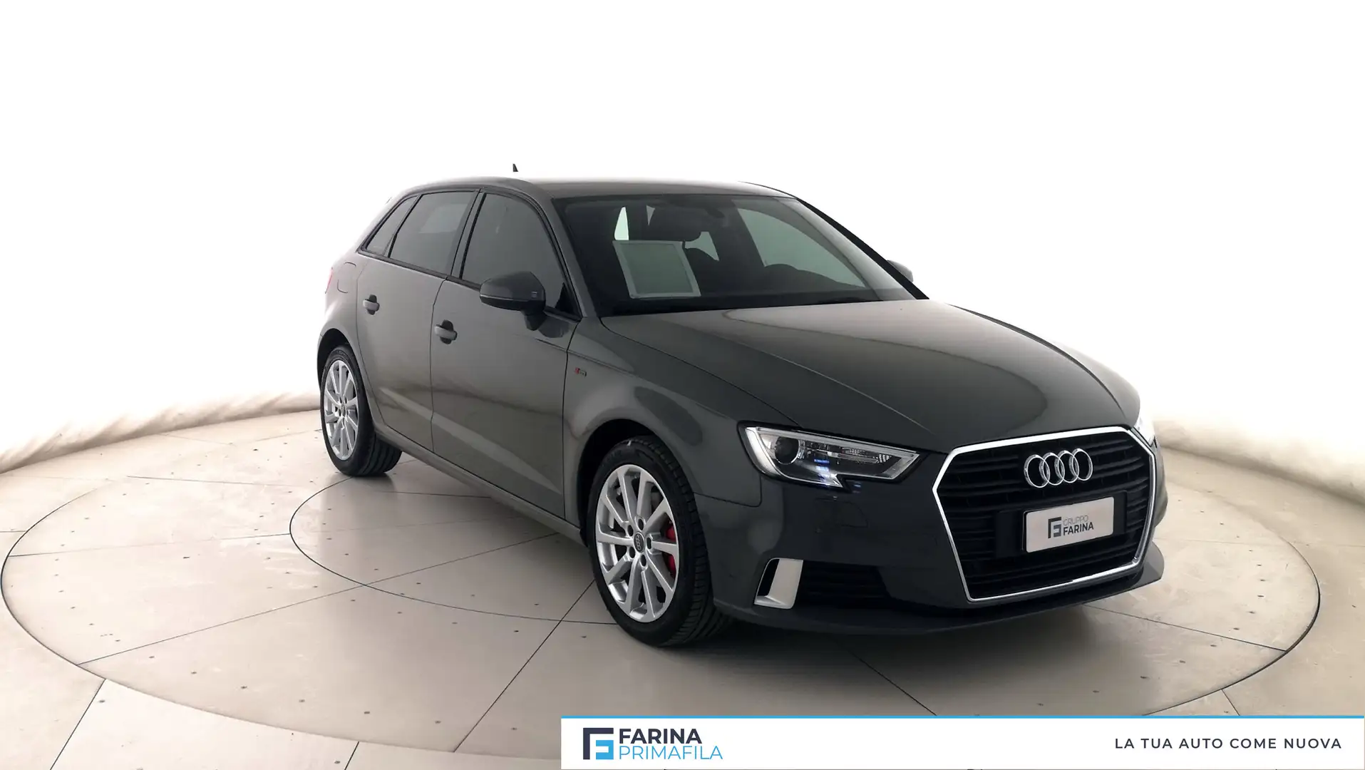 Audi A3 1.6TDI S-LINE 115CV S-TRONIC Gris - 2