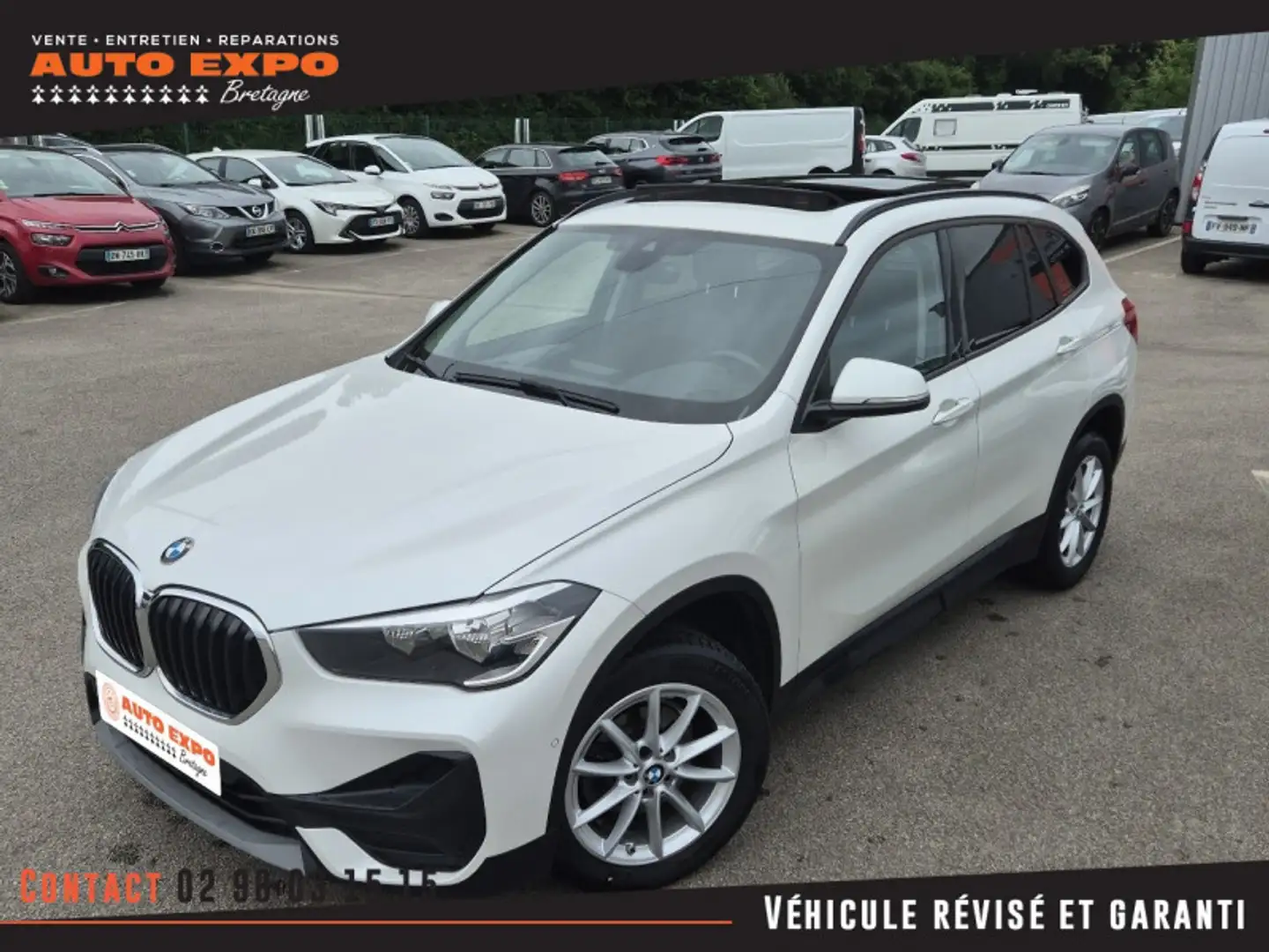 BMW X1 (F48) SDRIVE16D 116CH BUSINESS DESIGN Blanc - 1