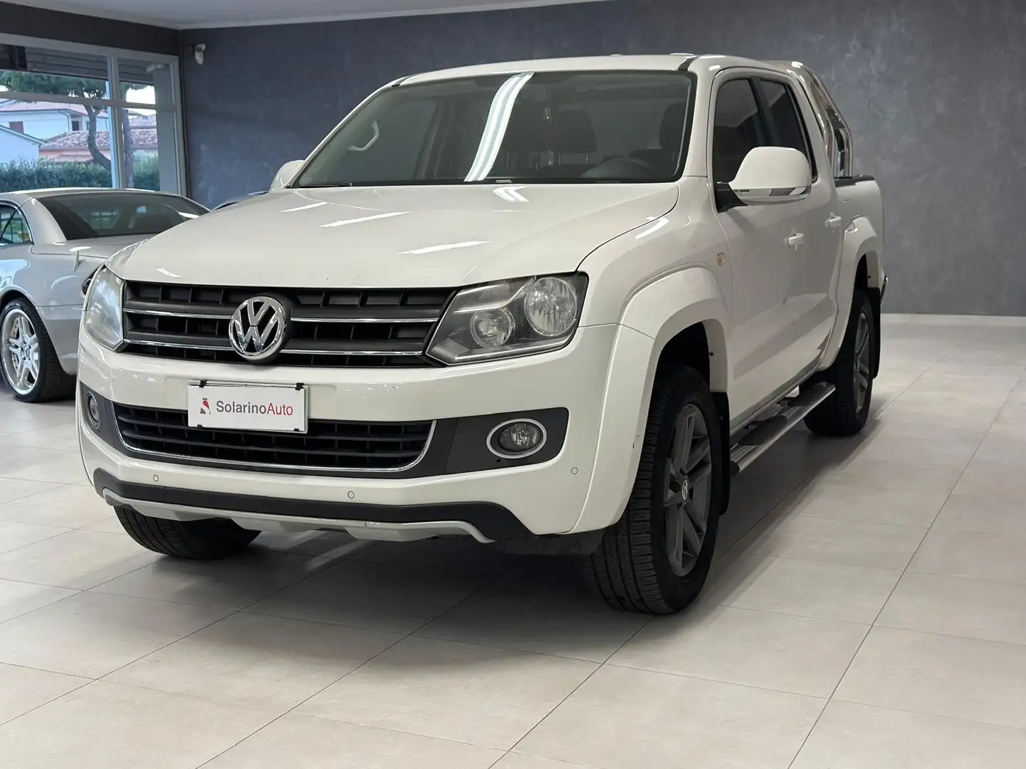 Volkswagen Amarok Amarok 2.0 bitdi Highline 4motion perm. 180cv-IVA- Wit - 2