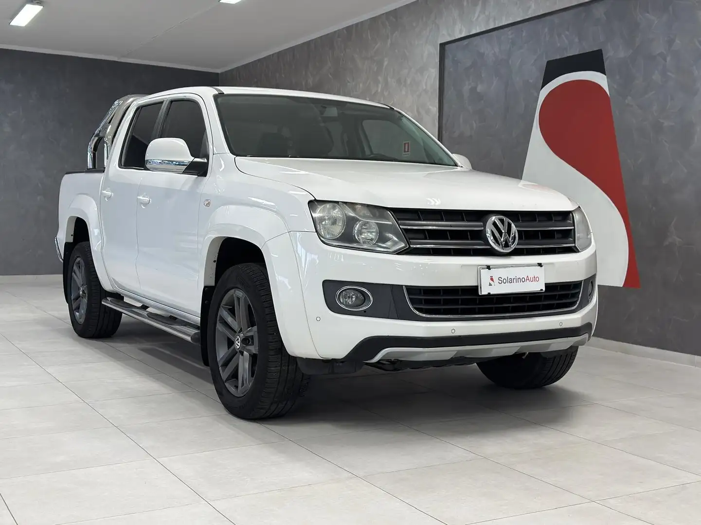 Volkswagen Amarok Amarok 2.0 bitdi Highline 4motion perm. 180cv-IVA- Wit - 1