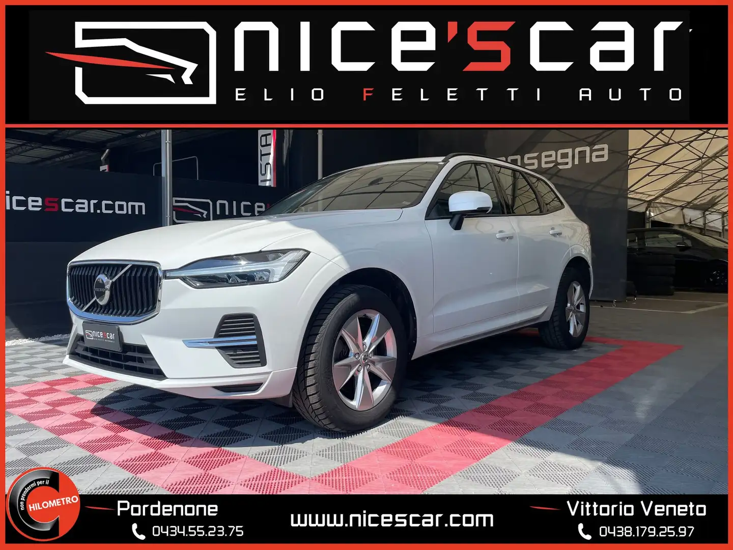 Volvo XC60 B4 (d) AWD automatico Momentum Sport Utility Bianco - 1